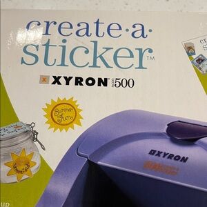Xyron Purple Sticker Maker
